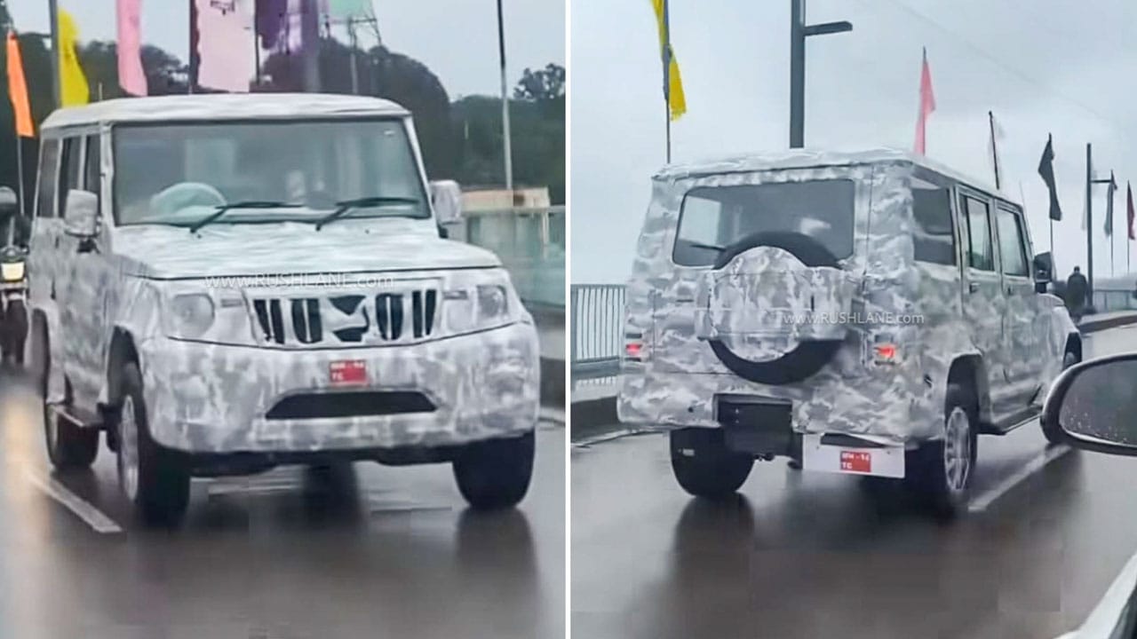 new 2025 mahindra bolero spied testing cover New 2025 Mahindra Bolero Spied Testing