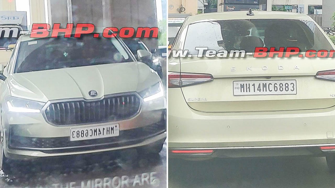 skoda superb diesel 4x4 sedan spied in india cover Skoda Superb Diesel 4X4 Sedan Spied In India