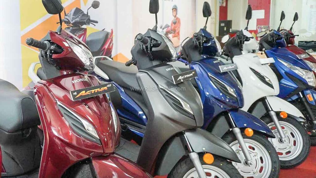 1761290334 honda 2w sales breakup sep 2024 cover activa Top 10 Scooters Sept 2025 – Activa, Jupiter, Access, Ntorq, iQube, Chetak