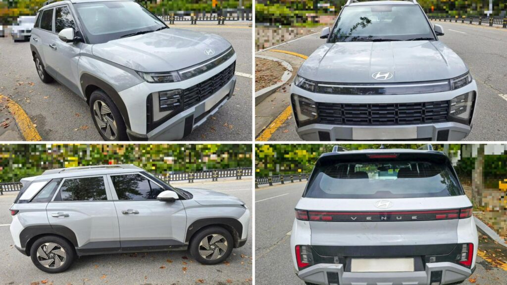 2026 Hyundai Venue Spied new 2026 Hyundai Venue Spied Undisguised In S Korea