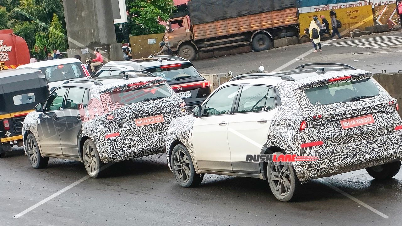 2026 Kushaq Taigun Facelifts Spied Next To Creta 6 2026 Kushaq, Taigun Facelifts Spied Next To Creta