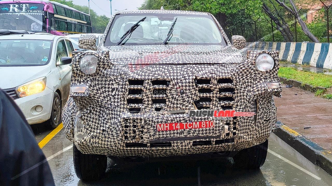 2026 Mahindra Scorpio Single Cab Pickup 6 2026 Mahindra Scorpio N Single Cab Pickup Spotted Load Testing