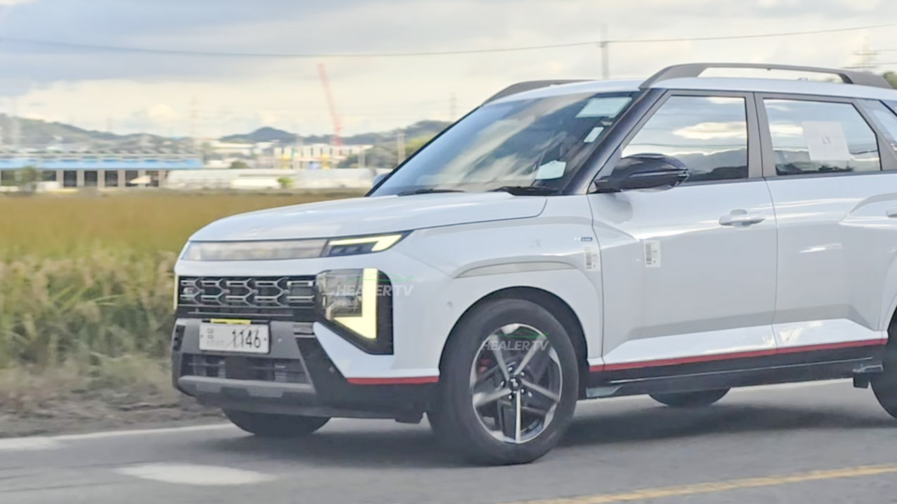 2026 hyundai venue n line spied without camouflage 2 2026 Hyundai Venue N Line Spied Undisguised