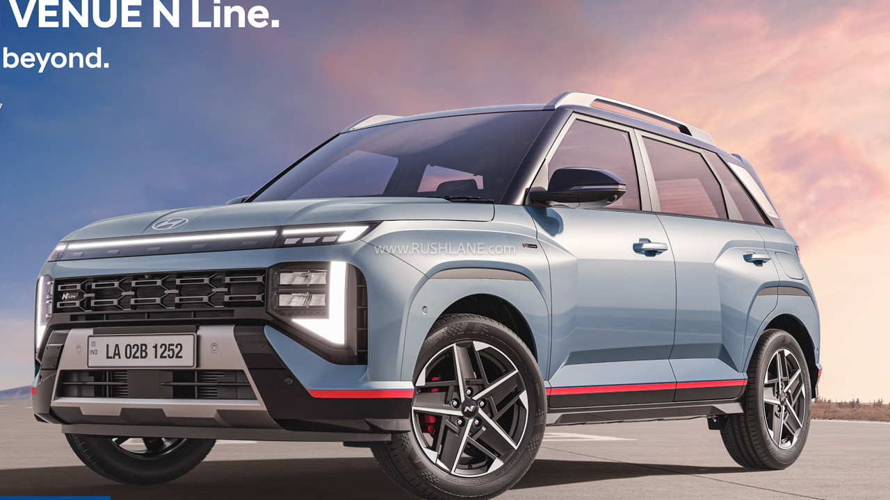 2026 hyundai venue n line unveiled cover 2026 Hyundai Venue N Line Unveiled Before 4th Nov Launch