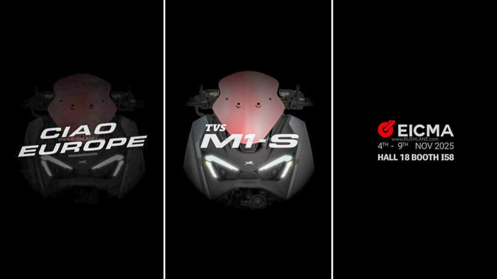 2026 tvs m1 s electric scooter cover 2026 TVS M1-S Electric Scooter Teased