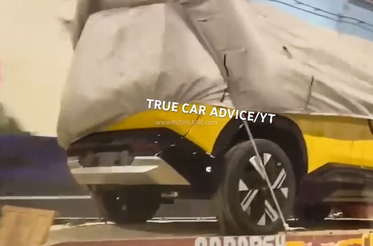 New Tata Sierra Spotted On Truck 4 New Tata Sierra Spotted On Truck – Likely Out For TVC Shoot Before Launch