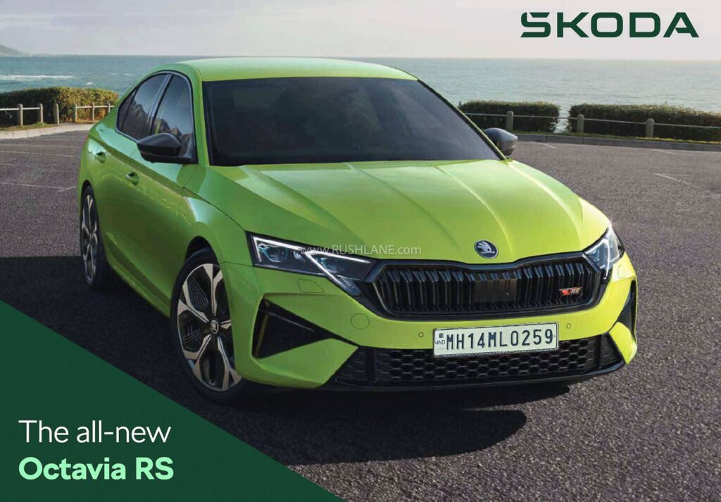Skoda Octavia vRS Bookings Open 12 New Skoda Octavia RS Launch Price Rs 49.99 Lakh