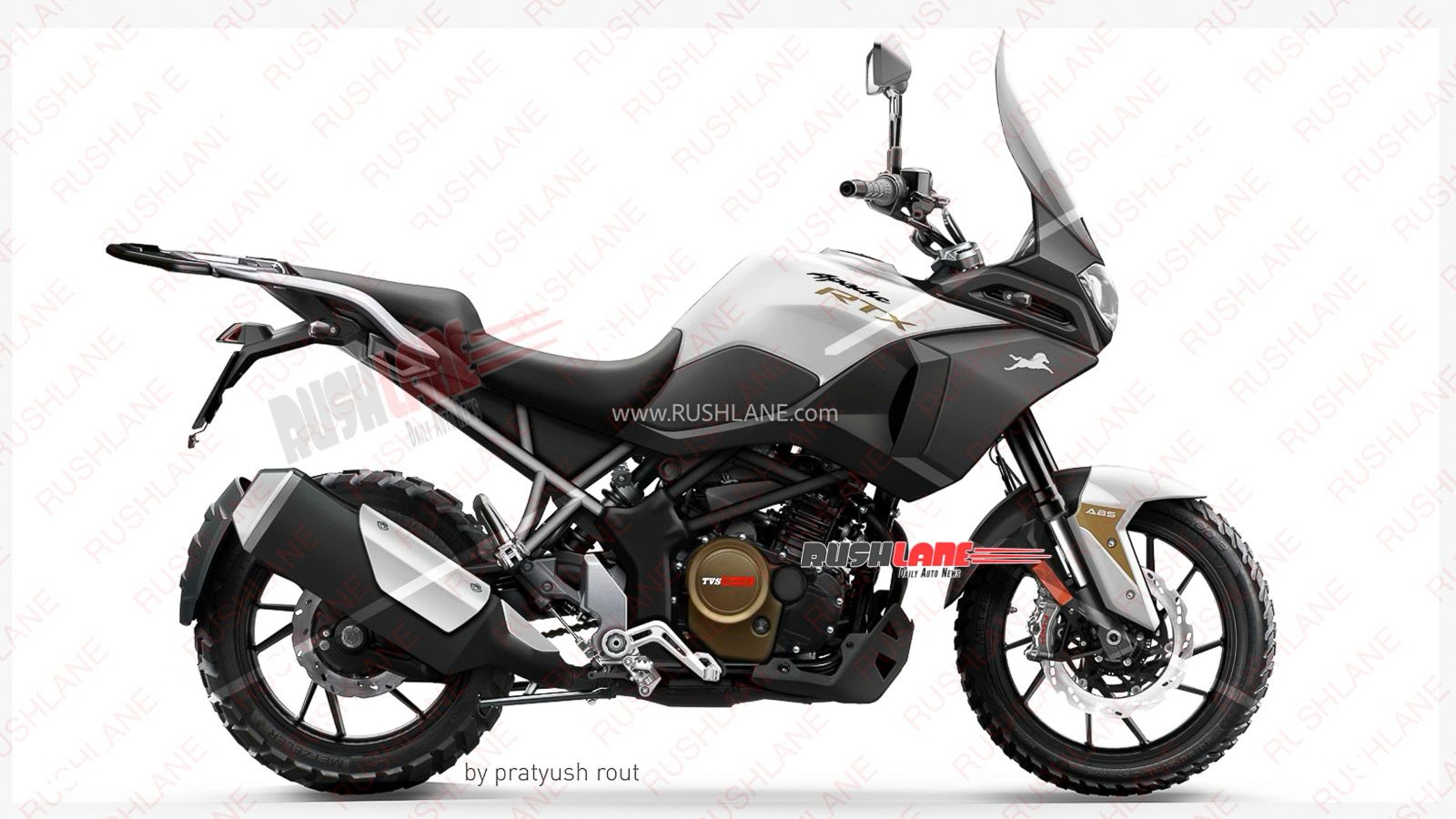 TVS Apache RTX 300 Rendered 6 TVS Apache RTX 300 15th October Launch Likely