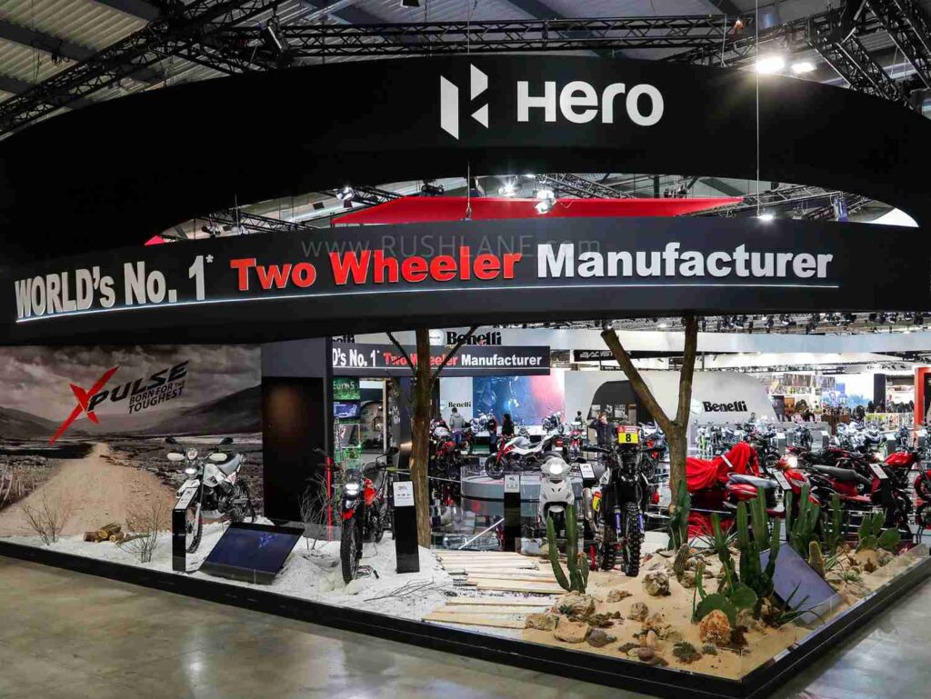 hero largest two wheeler eicma Hero MotoCorp Launches Motorcycles In Italy