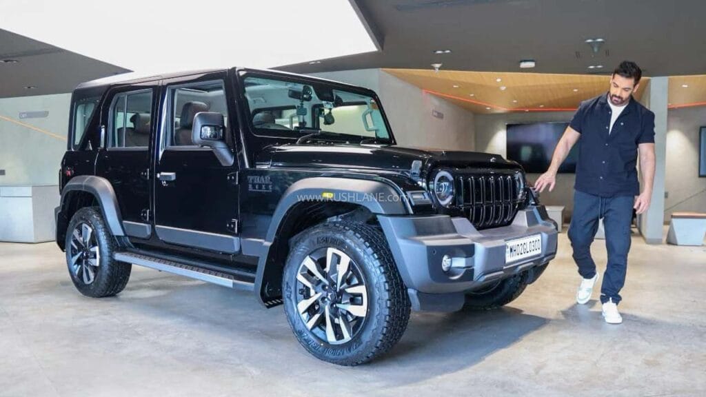 mahindra thar roxx john abraham custom 8 Mahindra Auto Sales Sep 2025 – SUV Records 56k (Highest Ever), Total Crosses 1 Lakh