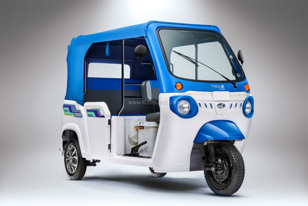 mahindra treo plus electric rickshaw metal body launch price 1 Mahindra Last Mile Mobility Sells 12,500+ EVs in Sep 2025