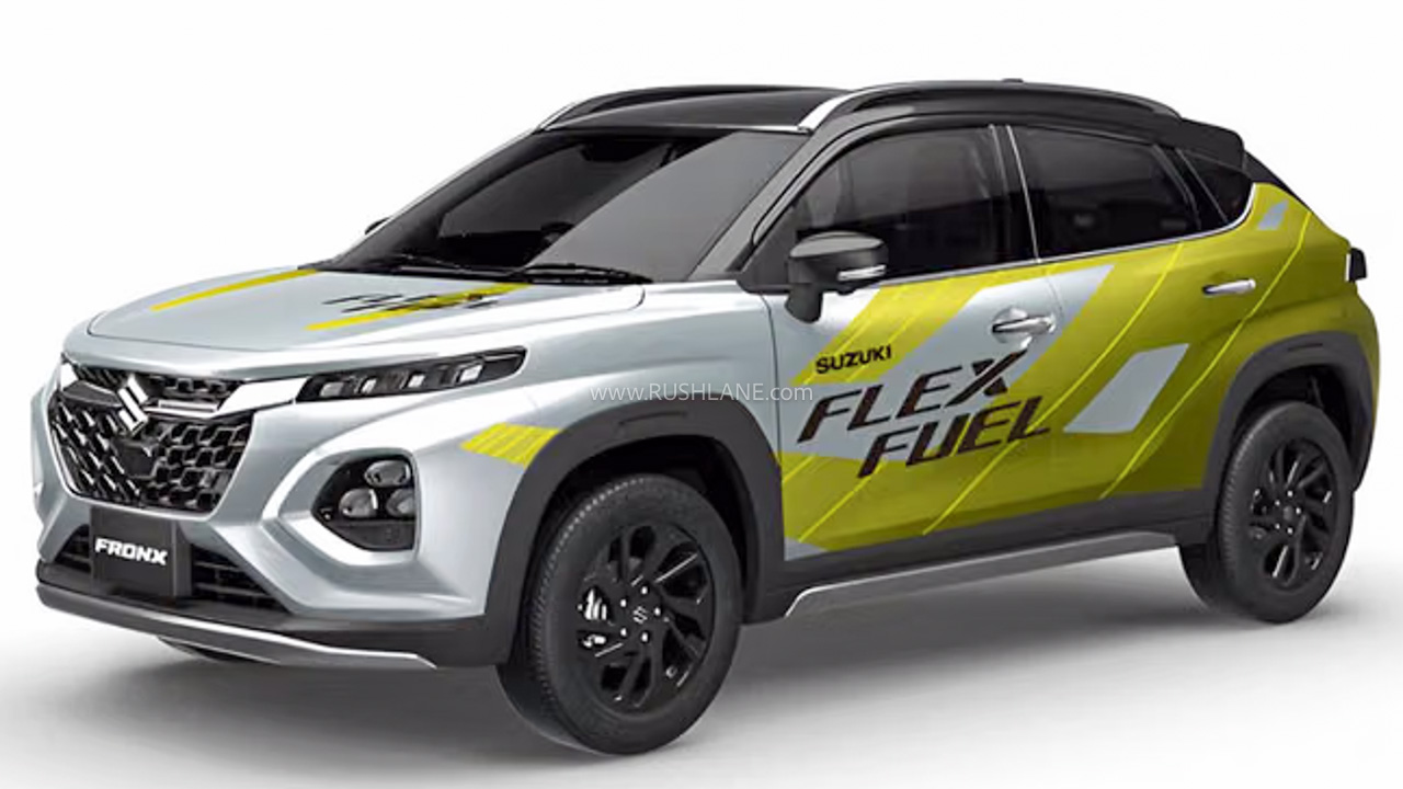 maruti suzuki fronx flex fuel e85 Maruti Suzuki Fronx Flex-Fuel E85 To Debut At JMS 2025