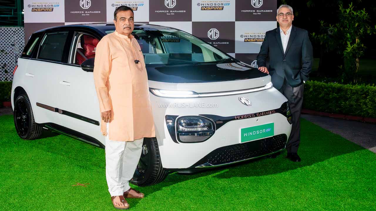 mg windsor inspire edition launched 7 MG Windsor Inspire Edition Launch Price Rs 16.65L