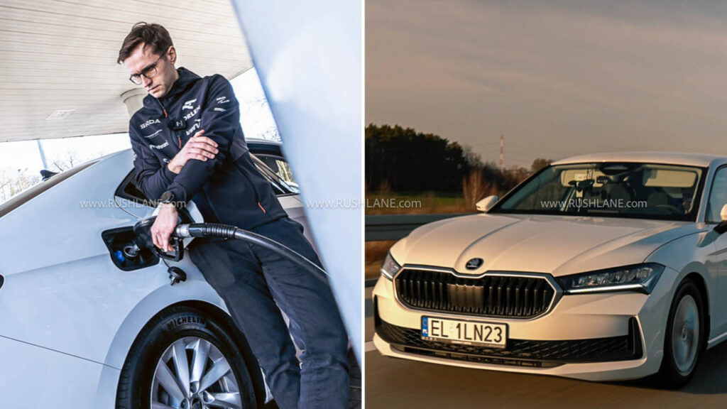 skoda superb diesel guinness world record cover Skoda Superb Diesel Single Tank Range Of 2,831 km