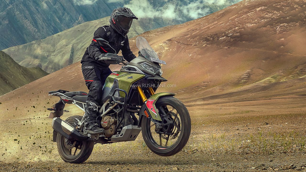 tvs apache rtx 300 review 20 TVS Apache RTX 300 – The Most Advanced Adventure Motorcycle in its Class