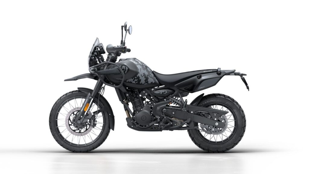 Himalayan 450 Mana Black Royal Enfield Himalayan Mana Black at EICMA 2025