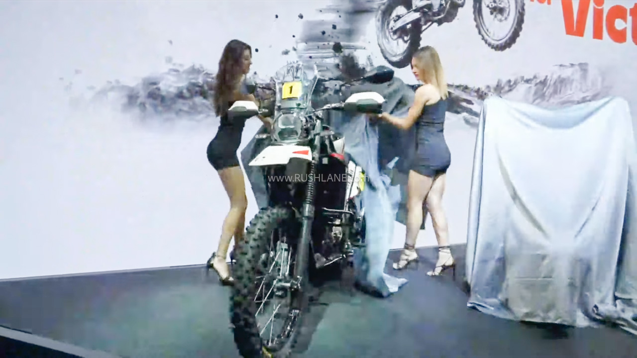 hero xpulse 210 dakar edition unveiled at eicma Hero Xpulse 210 Dakar Edition Unveiled