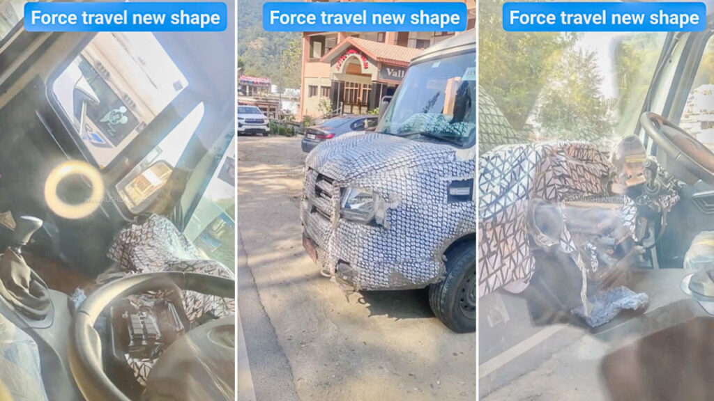 new force traveller facelift spied testing cover 1 New Force Traveller Facelift Spied