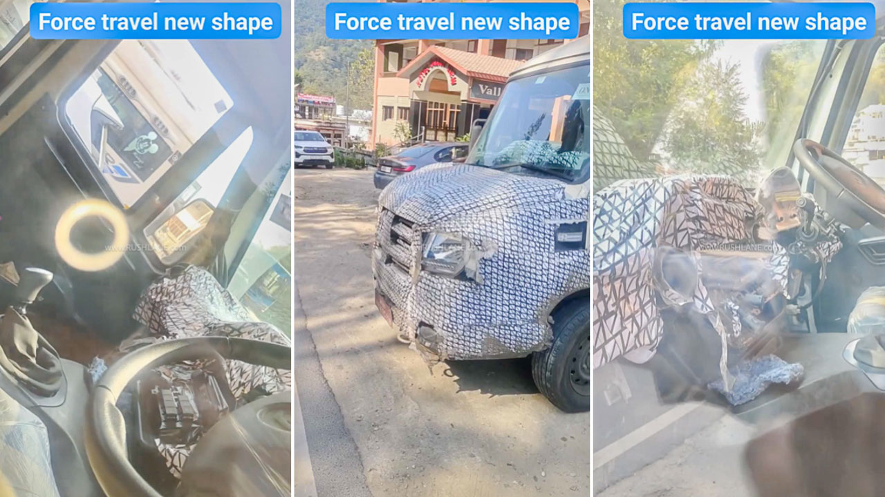 new force traveller facelift spied testing cover 1 New Force Traveller Facelift Spied