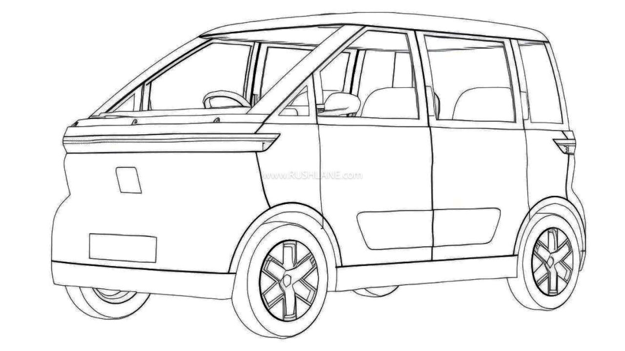 ola electric car patented Ola Compact Electric Car Design Patented In India